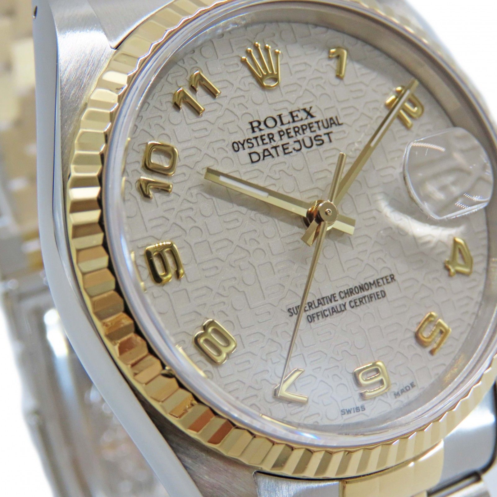 新品仕上げ〉 【中古】ROLEX ロレックス デイトジャスト 16233