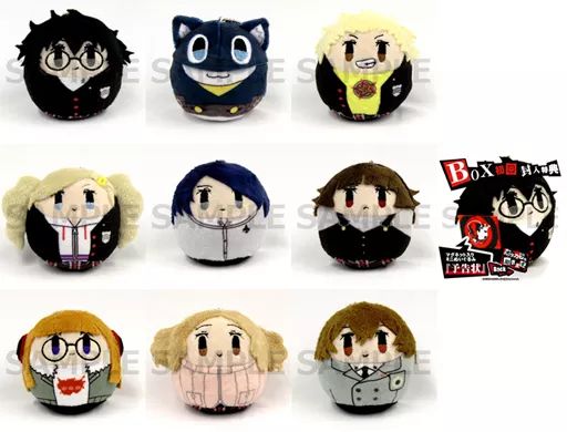 中古】マグネット・磁石 全9種セット+BOX購入特典 「ペルソナ5 コロ