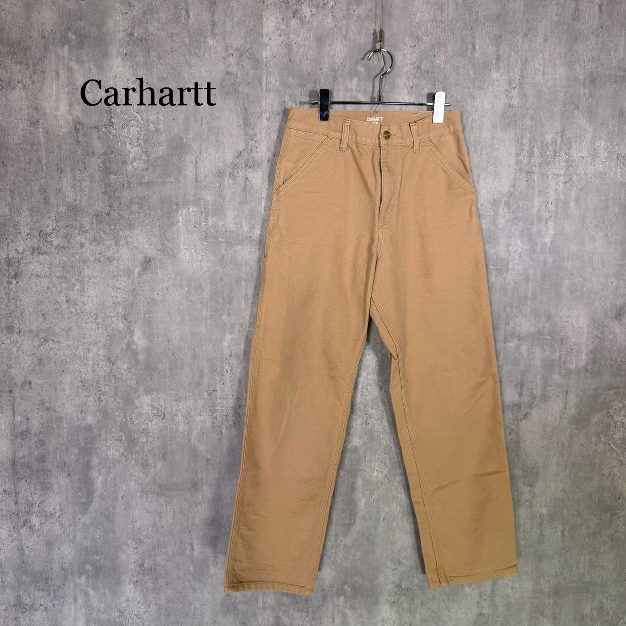 『Carhartt』カーハート（28）キャンバス ワークパンツ シングル