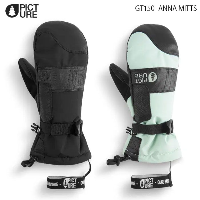PICTURE 24-25 スノーグローブ 手袋 GT150 アンナ・ミッツ ANNA MITTS ミトン メンズ レディース スキー スノボ スノーボード 冬山 日本正規品