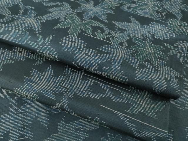 平和屋着物●本場大島紬　竜田川　正絹　逸品　AABI7089ck