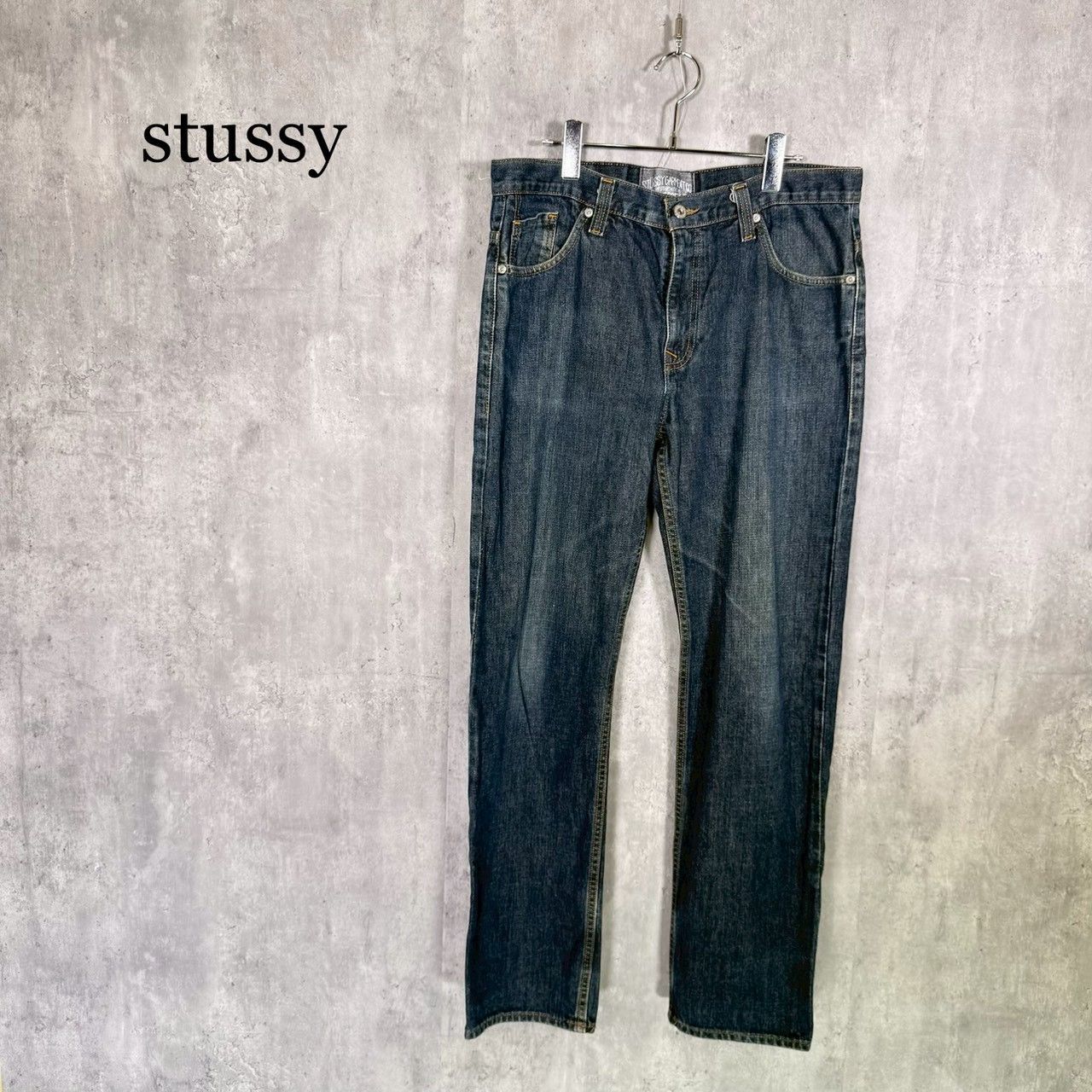 『stussy』ステューシー(34) デニム パンツ ストレートジーンズ