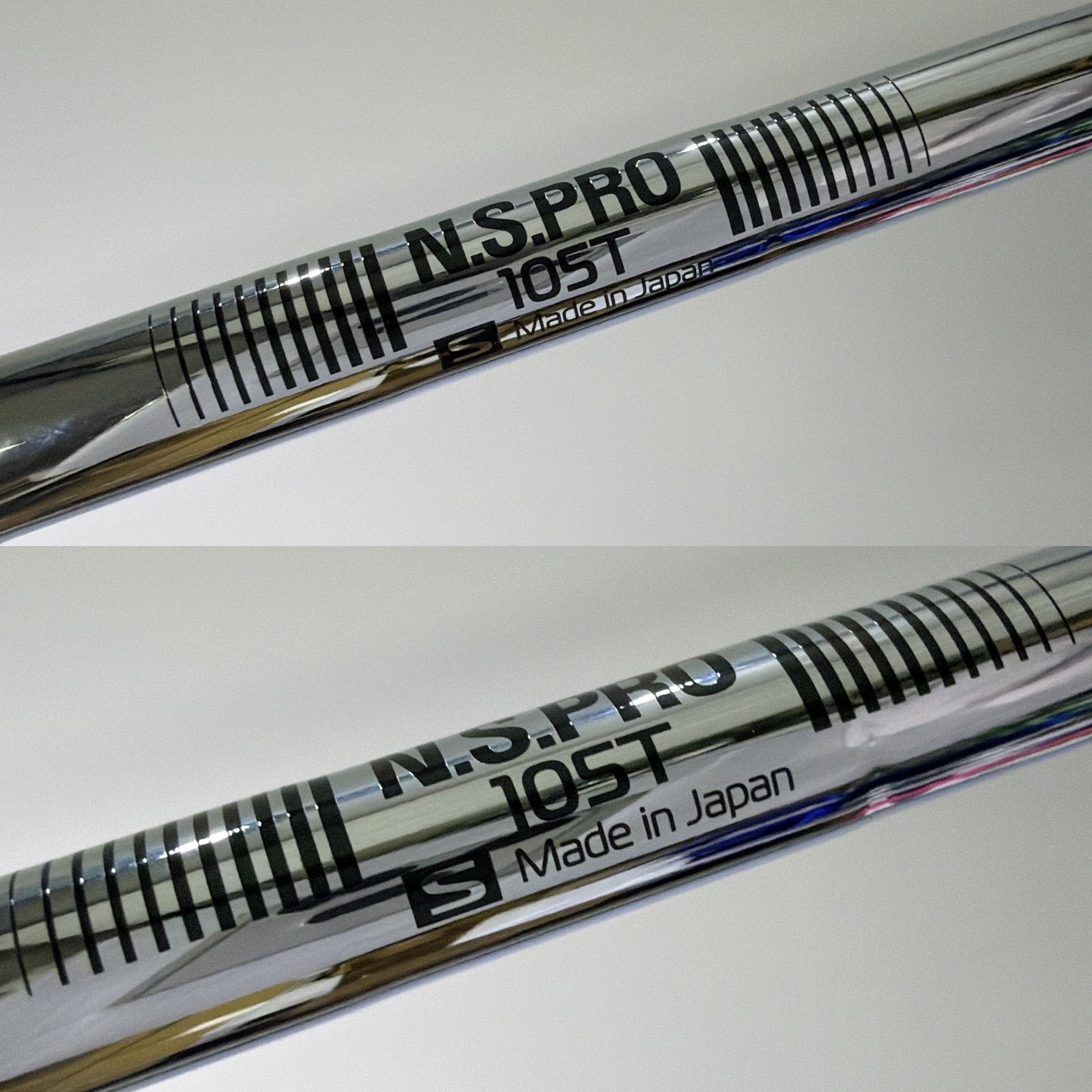 T100S 7番アイアン 純正スチールシャフト フレックスS 新品グリップ 美品 タイトリスト T100S 2021 7番単品アイアン 純正