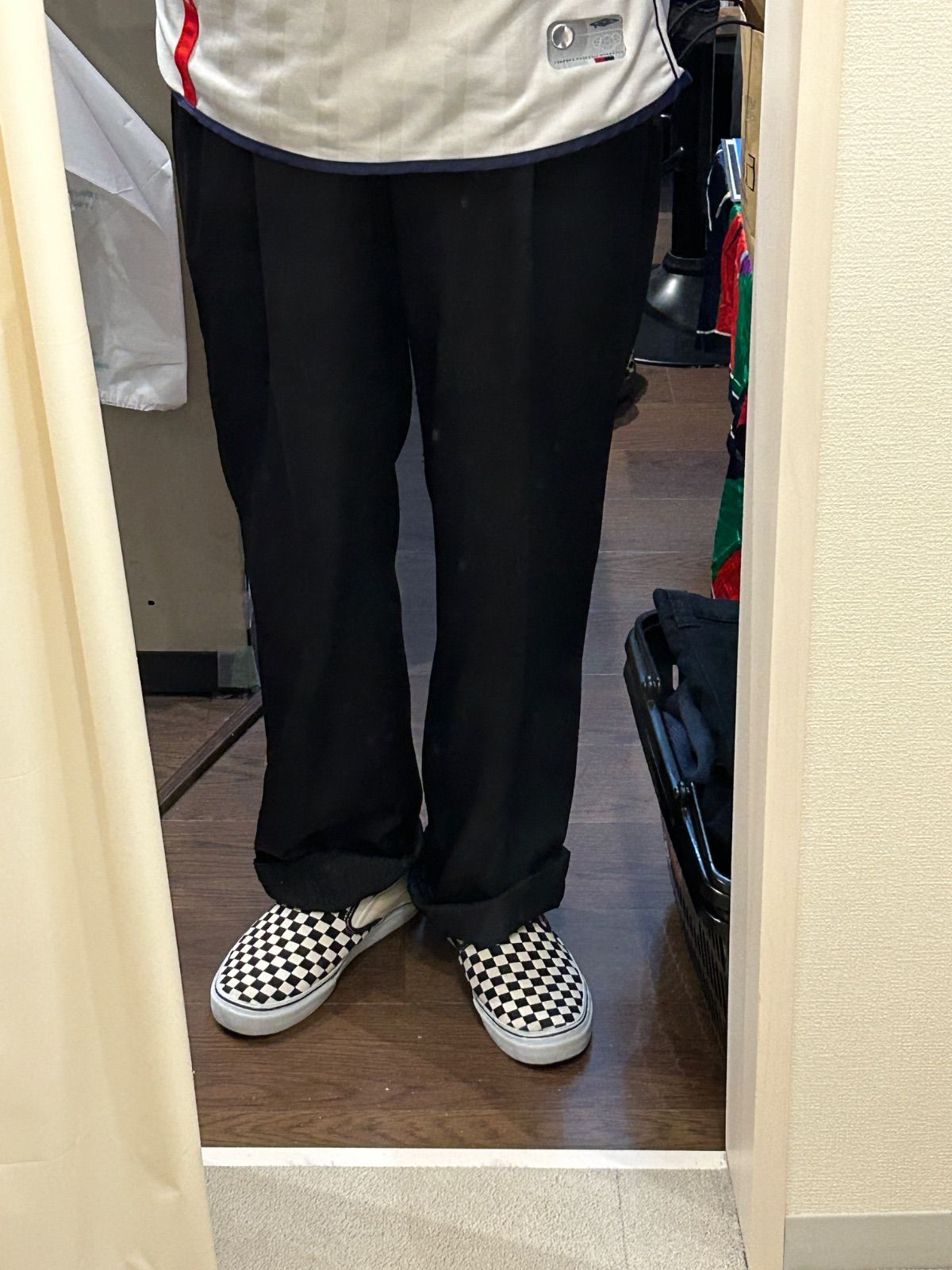 A-2007 ペリーエリス PERRY ELLIS 高級ライン PORTFOLIO スラックス 