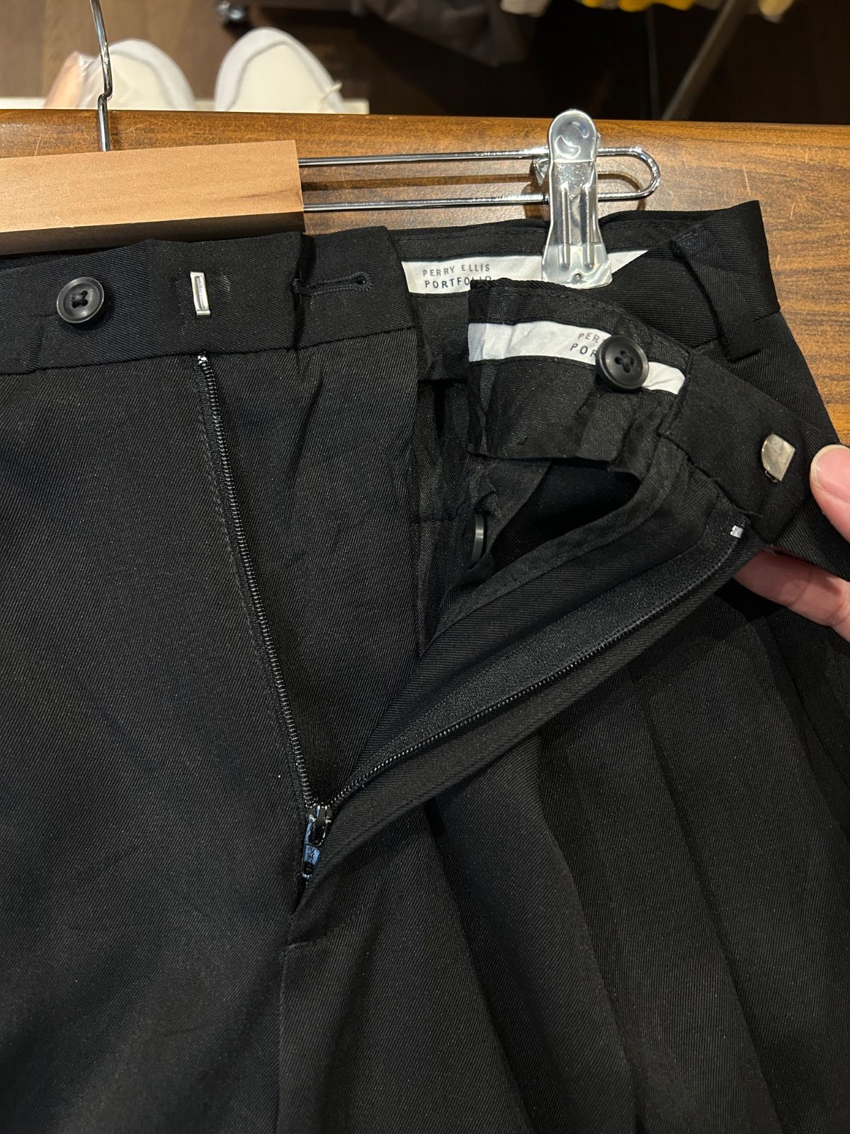 A-2007 ペリーエリス PERRY ELLIS 高級ライン PORTFOLIO スラックス 