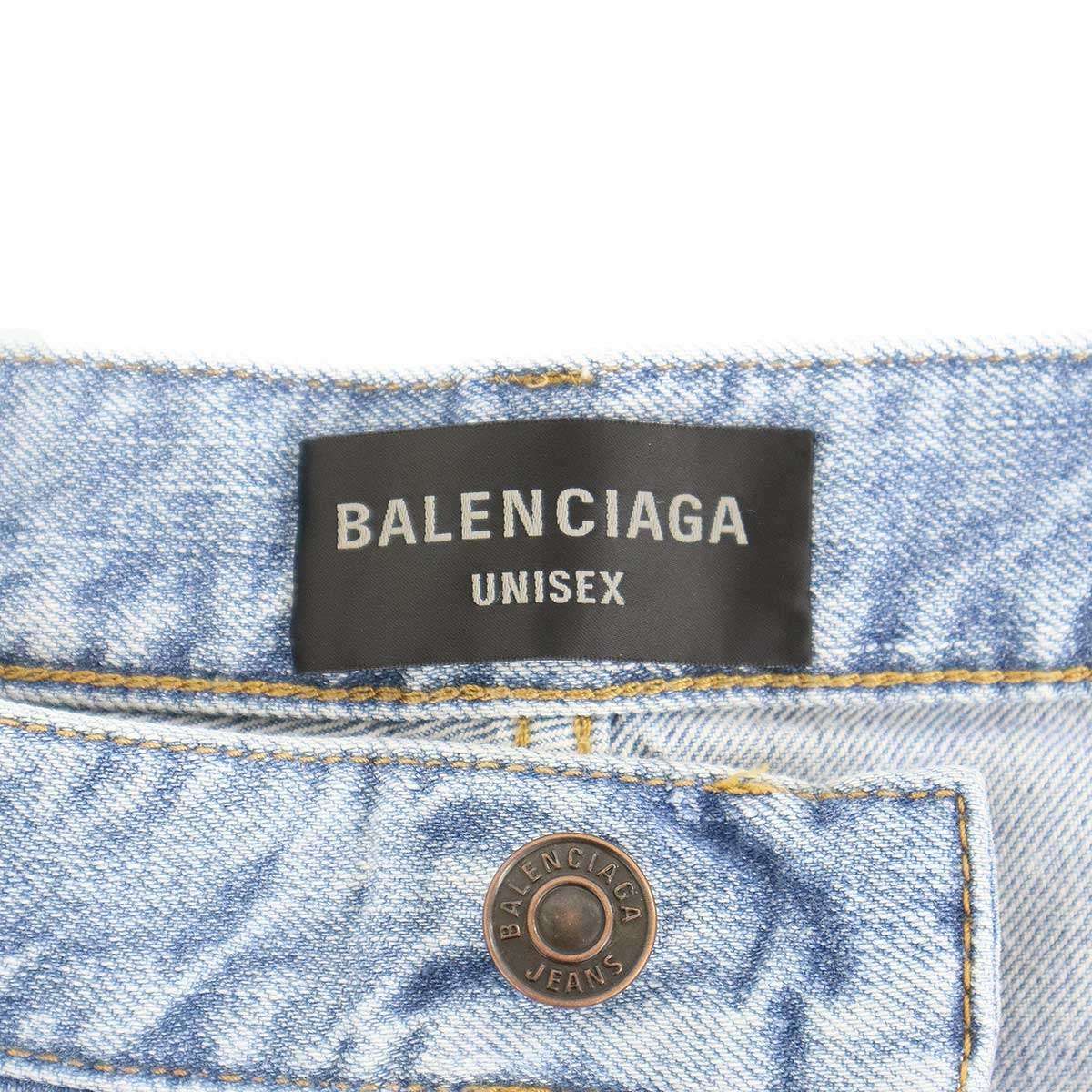 BALENCIAGA バレンシアガ 24AW バギーデニムパンツ 745213 TRW55