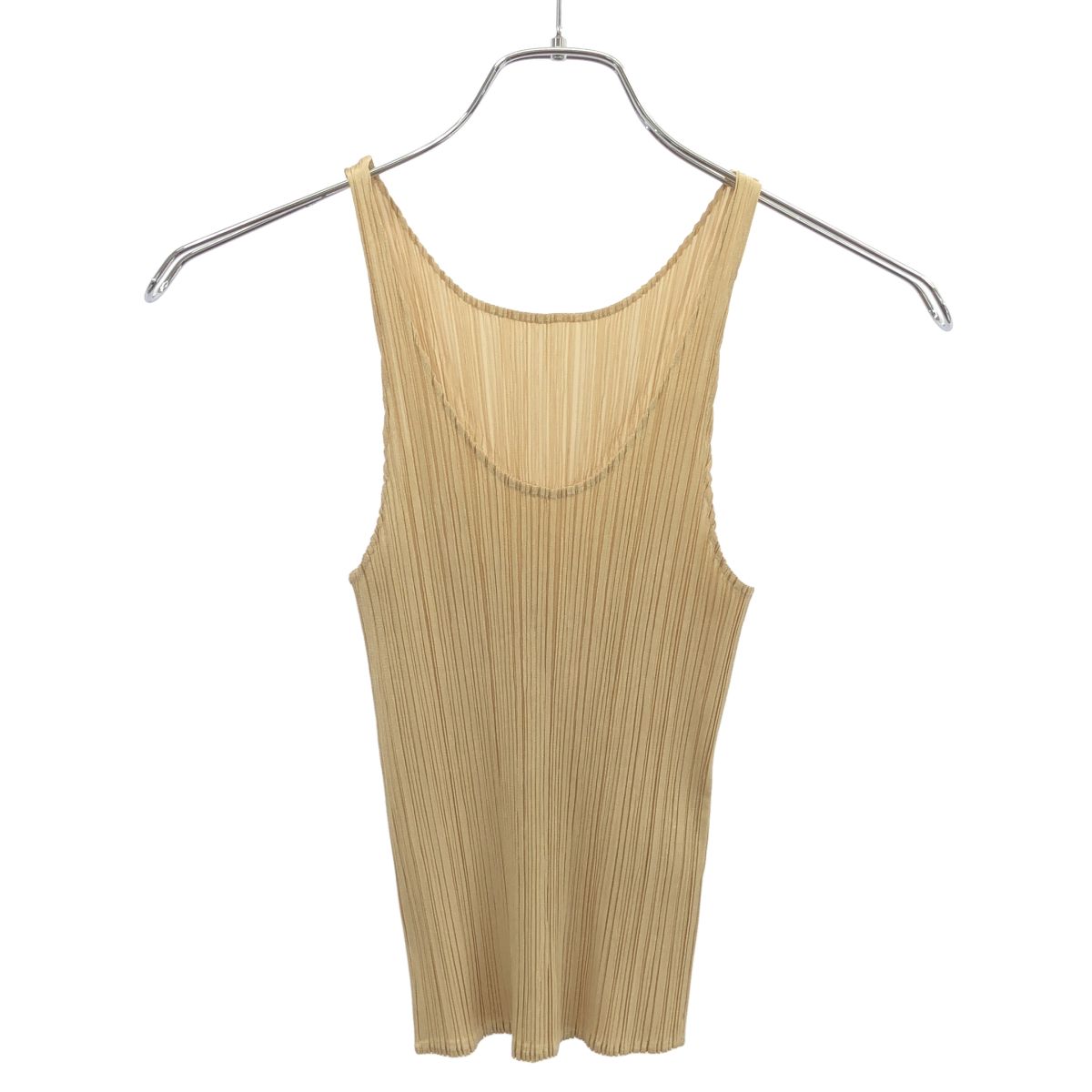 美品　イッセイミヤケ　キャミソール　プリーツ　M PLEATS PLEASE ISSEY MIYAKE プリーツプリーズ イッセイミヤケ