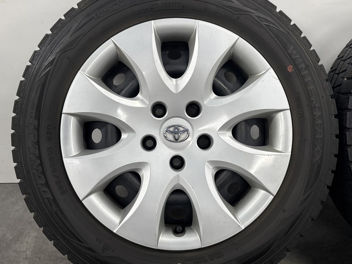 ノーマル戻し】トヨタ プリウスα 純正 16in 6.5J +39 PCD114.3