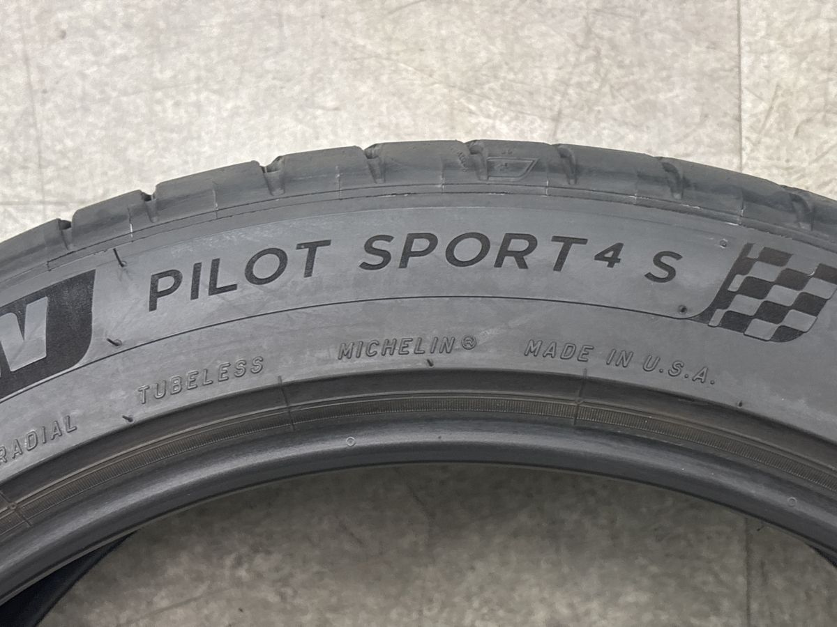 バリ溝】ミシュラン パイロットスポーツ4s 245/45R20 4本 クラウン 