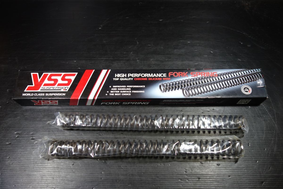 フロントフォーク スプリング 122-246230039 LO430A052S505X EXC-F 400/450/530 YSS 純正 新品 未使用 #J20260601