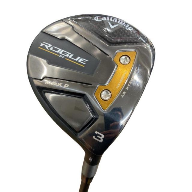 【中古】 キャロウェイ ROGUE ST MAX D 3W フェアウェイウッド FW VENTUS 5 for CW(ROGUE ST FW) (フレックスSR) メンズ 男性用 右利き 右用 Cランク ゴルフクラブ