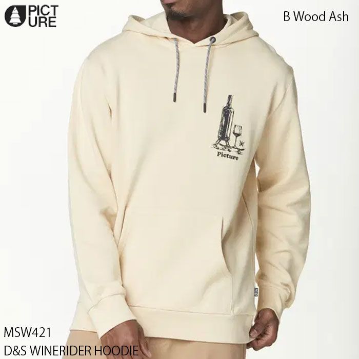 パーカー ピクチャー 24-25 PICTURE MSW421 Dad & Son WINERIDER HOODIE Wood Ash メンズ 日本正規品