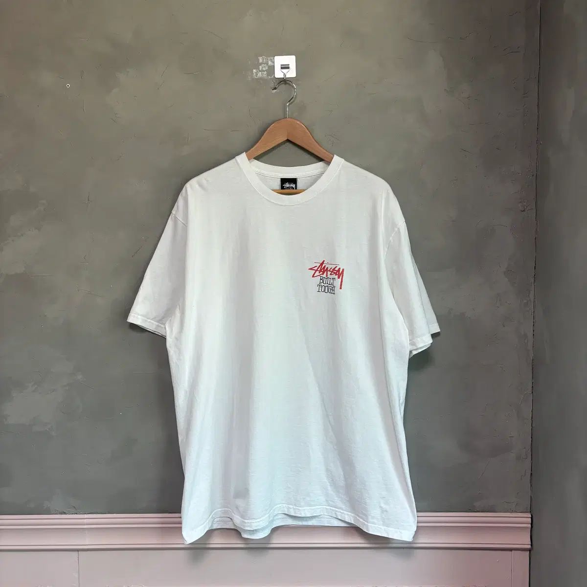 STU STUSSY フィールド タフ 半袖 白