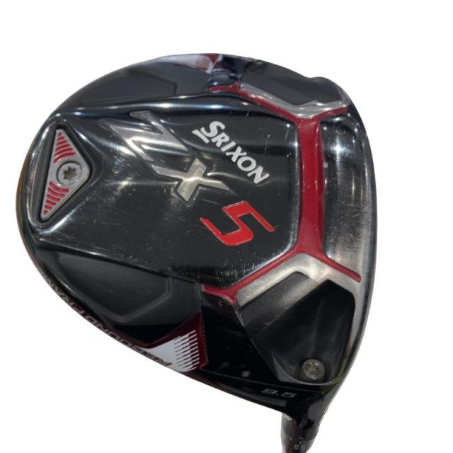 【中古】 ダンロップ SRIXON ZX5 9.5° ドライバー DR 純正特注シャフト (フレックスS) メンズ 男性用 右利き 右用 Cランク ゴルフクラブ