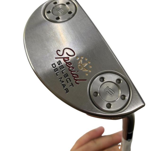 【中古】 タイトリスト SCOTTY CAMERON Special select DEL MAR 34インチ パター PT スチール (フレックスその他) メンズ 男性用 右利き 右用 Cランク ゴルフクラブ