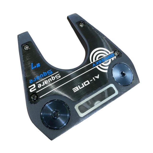 【中古】 オデッセイ Ai-ONE SQUARE 2 SQUARE #7 33インチ パター PT STROKE LAB 90 スチール (フレックスその他) メンズ 男性用 右利き 右用 Cランク ゴルフクラブ