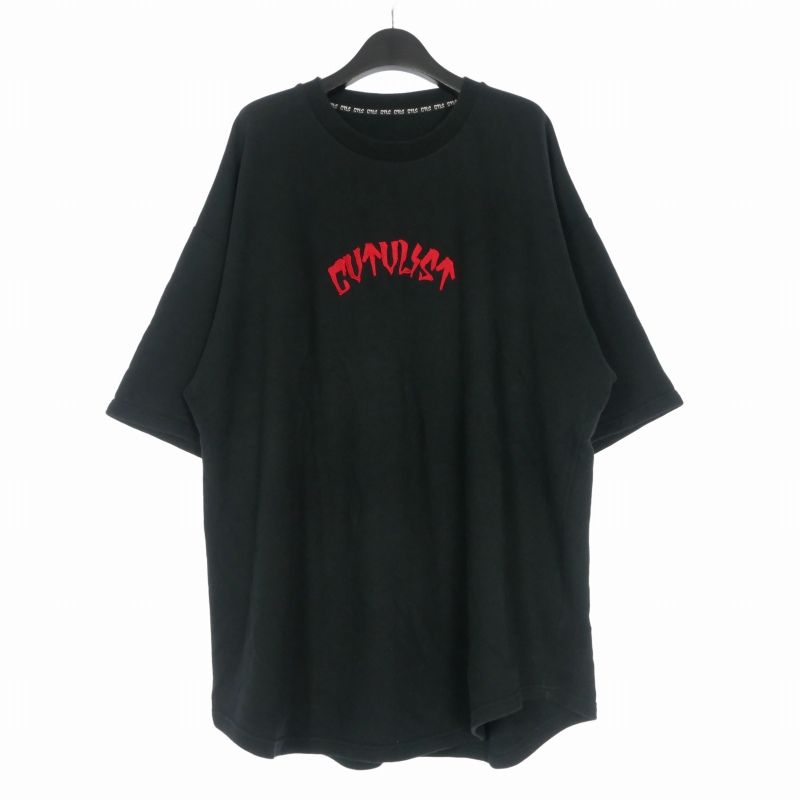 カタリスト CVTVLIST ロゴ刺繍 スウェット Tシャツ カットソー 半袖 2 ブラック 黒 2201110301 11,830円