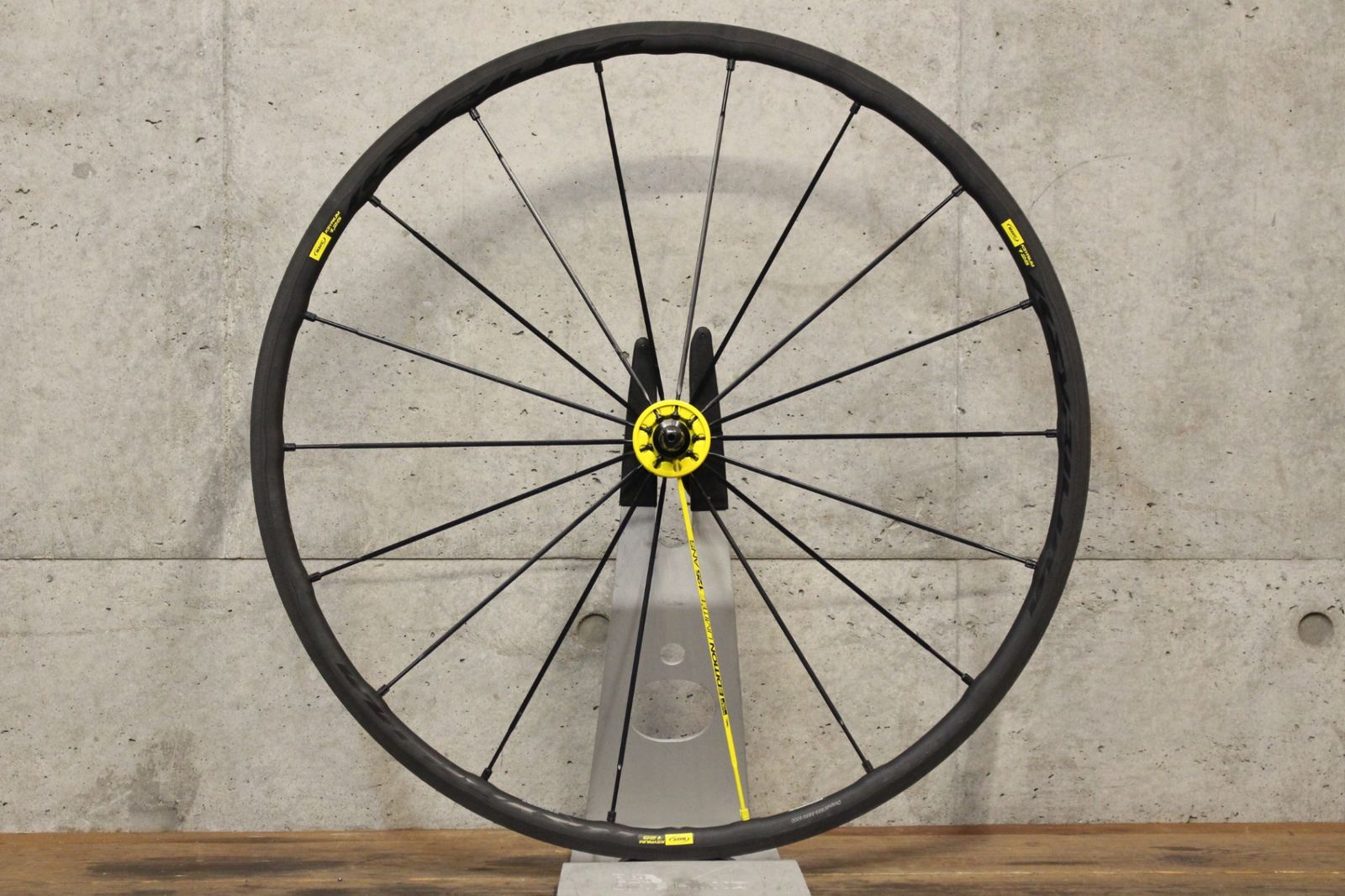 マヴィック MAVIC キシリウム KSYRIUM 125 アルミ クリンチャーホイール フロントのみ 【福岡店】
