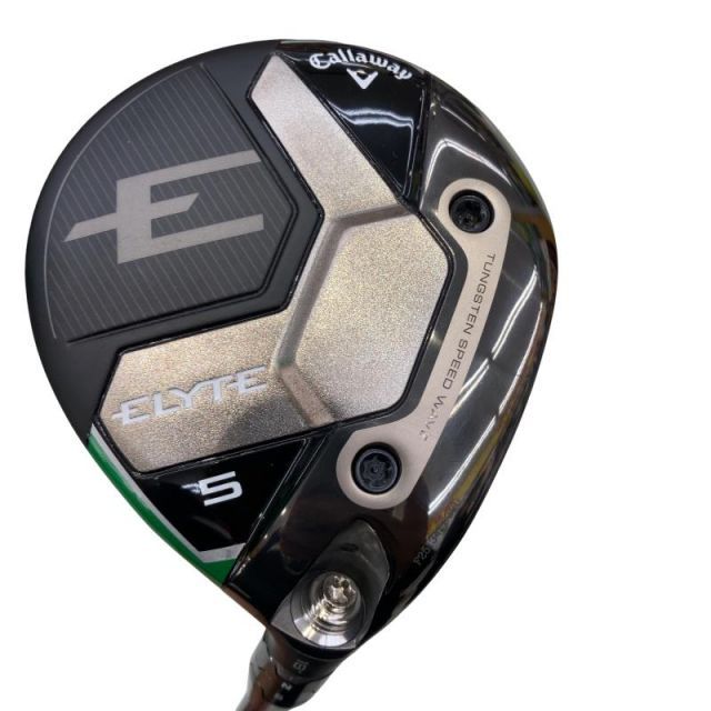 【中古】 キャロウェイ ELYTE 5W(アジャスタブル) フェアウェイウッド FW VENTUS GREEN 50 for CW(ELYTE FW) (フレックスSR) メンズ 男性用 右利き 右用 Bランク ゴルフクラブ