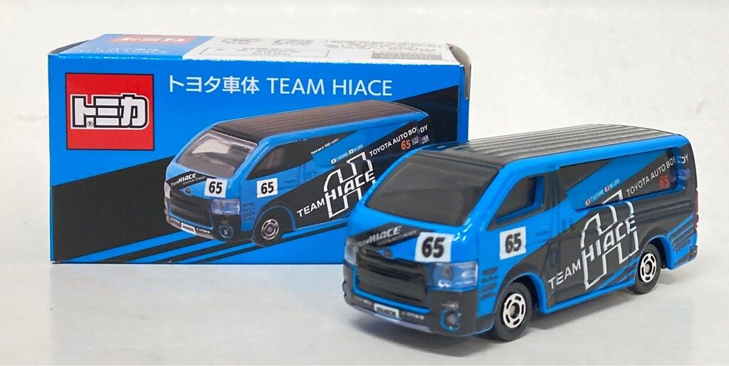 タカラトミーアーツ トミカ トヨタ車体 TEAM HIACE トヨタ ハイエース