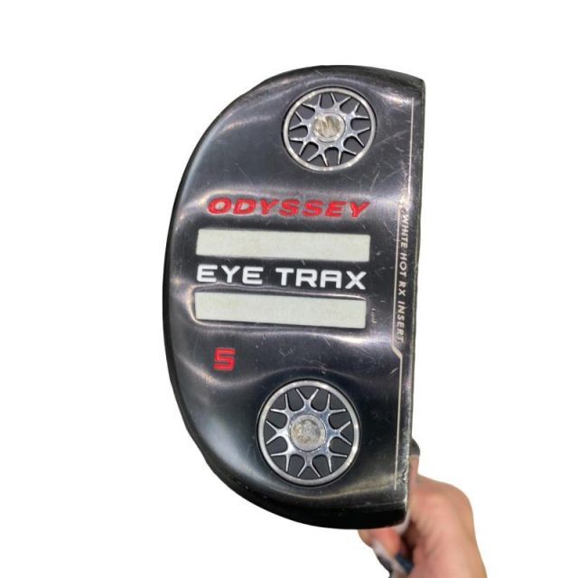【中古】 オデッセイ EYE TRAX #5 34インチ パター PT スチール (フレックスその他) メンズ 男性用 右利き 右用 Cランク ゴルフクラブ