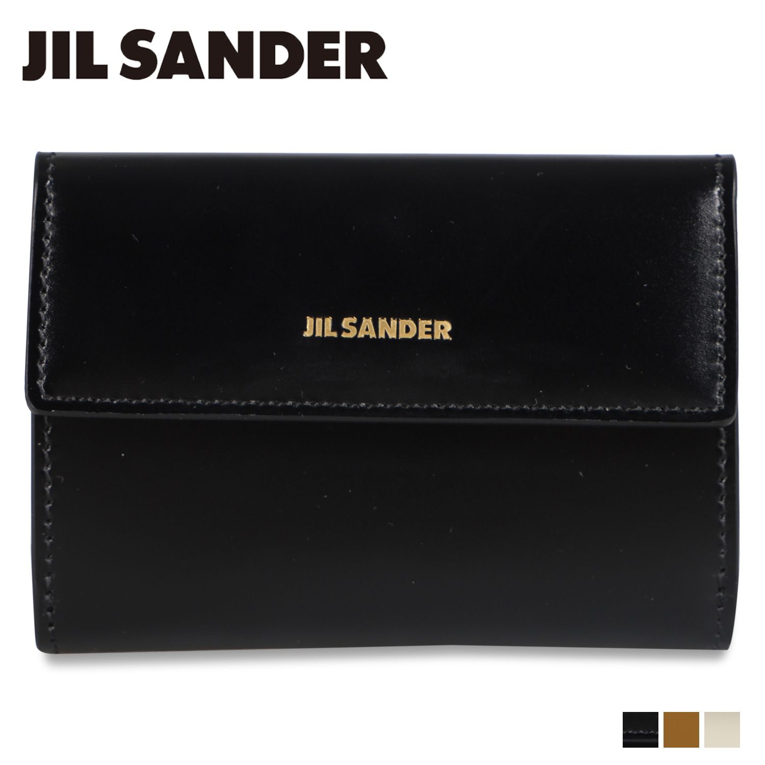 ジルサンダー JIL SANDER 財布 三つ折り ベビー ウォレット レディース 本革 BABY WALLET JSPU840021 WUS69158N