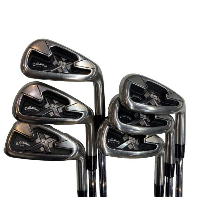 【中古】 キャロウェイ X・22 TOUR 6S アイアンセット IR NS PRO 950GH (フレックスS) メンズ 男性用 右利き 右用 Dランク ゴルフクラブ