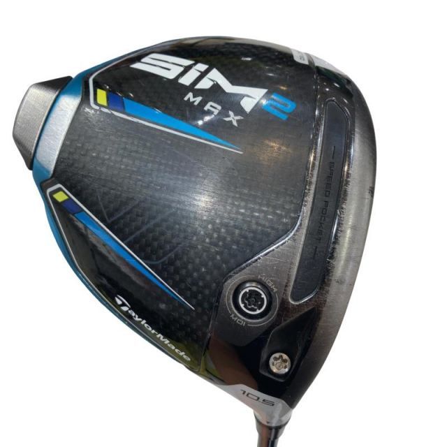 【中古】 テーラーメイド SIM2 MAX 10.5° ドライバー DR TENSEI BLUE TM50(SIM2 DR) (フレックスS) メンズ 男性用 右利き 右用 Cランク ゴルフクラブ