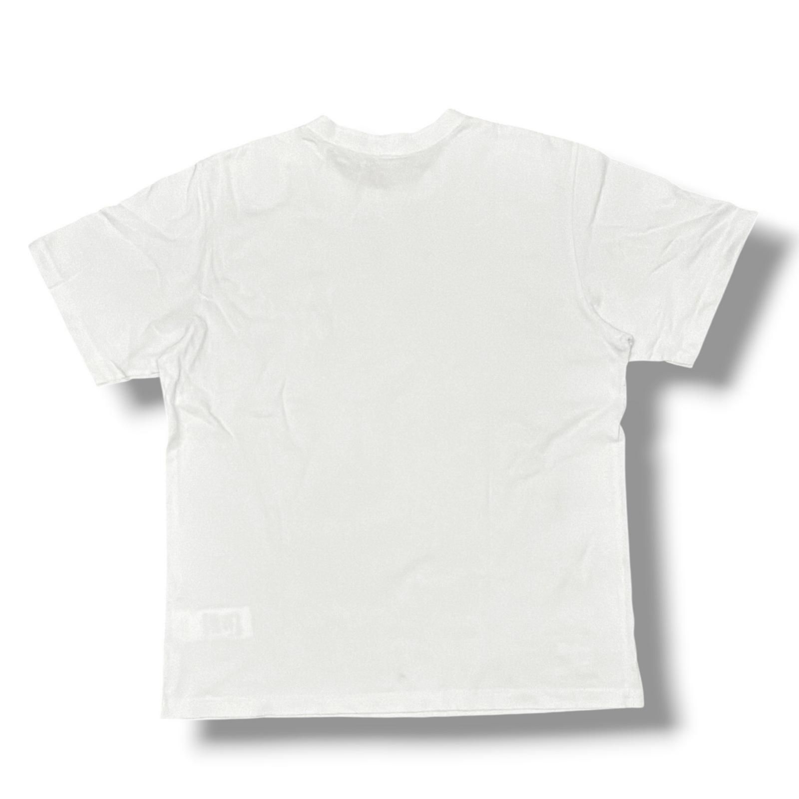 sacai × WTAPS Flock Print T-Shirt / SS / Cotton フロックプリントT