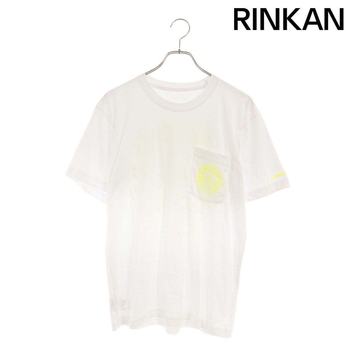 クロムハーツ Horseshoe Tee White Yellow バックホースシュープリント