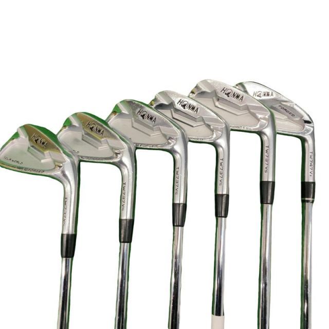 【中古】 本間ゴルフ TOUR WORLD TW737Vs 6S アイアンセット IR 純正特注シャフト (フレックスS) メンズ 男性用 右利き 右用 Cランク ゴルフクラブ
