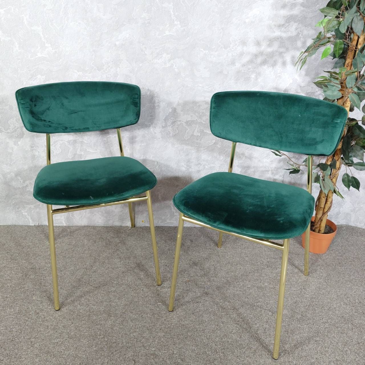 Calligaris カリガリス チェア FIFTIES フォレストグリーン 椅子
