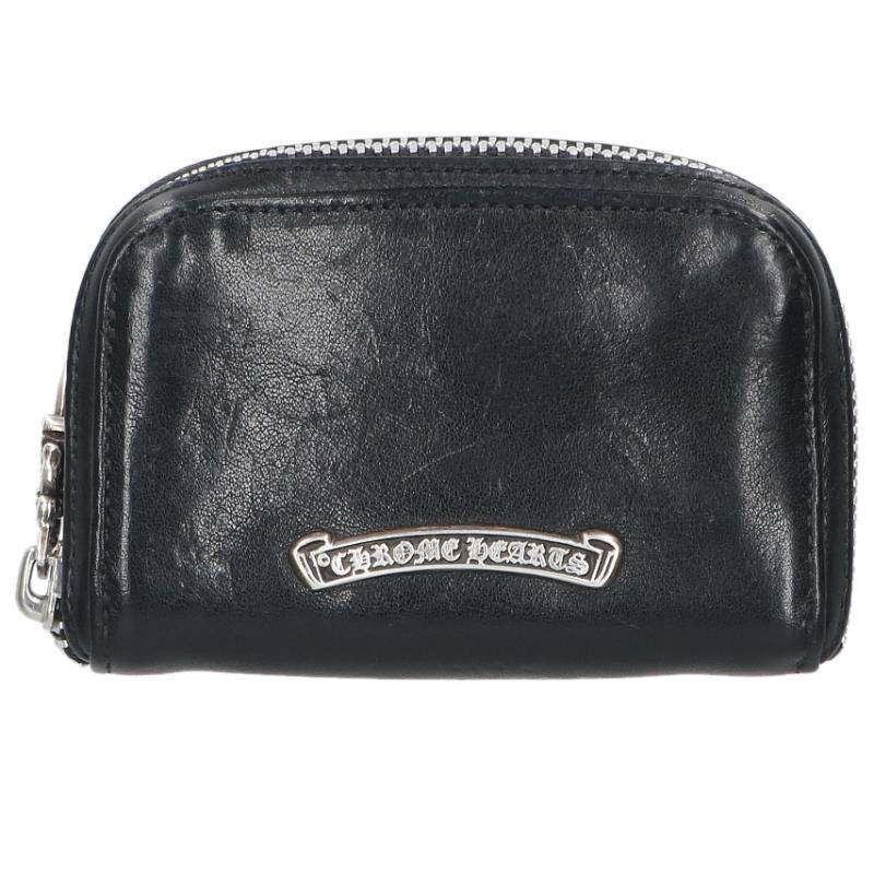 クロムハーツ COIN CASE/コインケース ダガーラウンドジップレザー