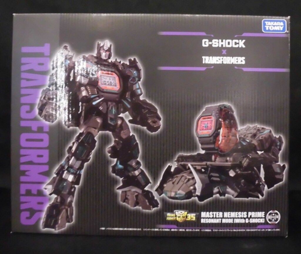 タカラトミー G-SHOCK×TRANSFORMERS マスターネメシスプライムレゾナントモード(G-SHOCKセット)