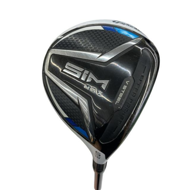 【中古】 テーラーメイド SIM MAX 5W USA フェアウェイウッド FW VENTUS BLUE 6(TM) (フレックスX) メンズ 男性用 右利き 右用 Cランク ゴルフクラブ