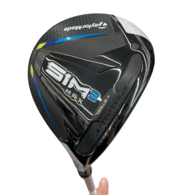 【中古】 テーラーメイド SIM2 MAX 5W フェアウェイウッド FW TENSEI BLUE TM50(SIM2 FW) (フレックスSR) メンズ 男性用 右利き 右用 Cランク ゴルフクラブ