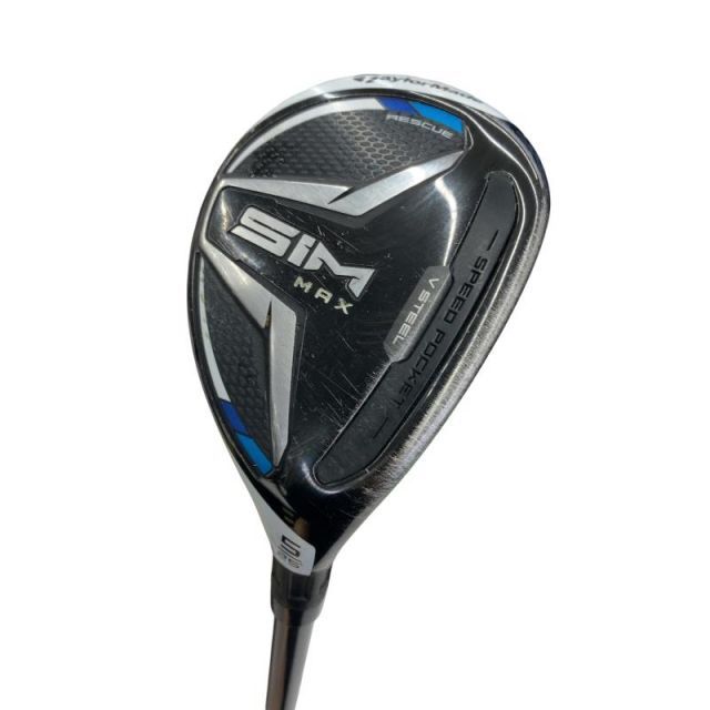 【中古】 テーラーメイド SIM MAX U5 ユーティリティ UT TENSEI BLUE TM60(UT) (フレックスS) メンズ 男性用 右利き 右用 Cランク ゴルフクラブ