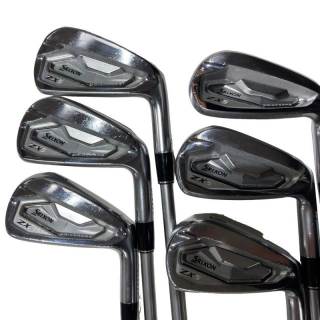 【中古】 ダンロップ SRIXON ZX5 Mk II 6S アイアンセット IR Diamana ZX-II 60 for Iron (フレックスS) メンズ 男性用 右利き 右用 Cランク ゴルフクラブ