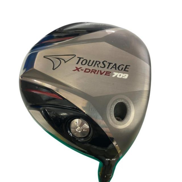 【中古】 ブリヂストン TOURSTAGE X-DRIVE 709 D430 9.5° ドライバー DR Tour AD GT-6 (フレックスS) メンズ 男性用 右利き 右用 Cランク ゴルフクラブ