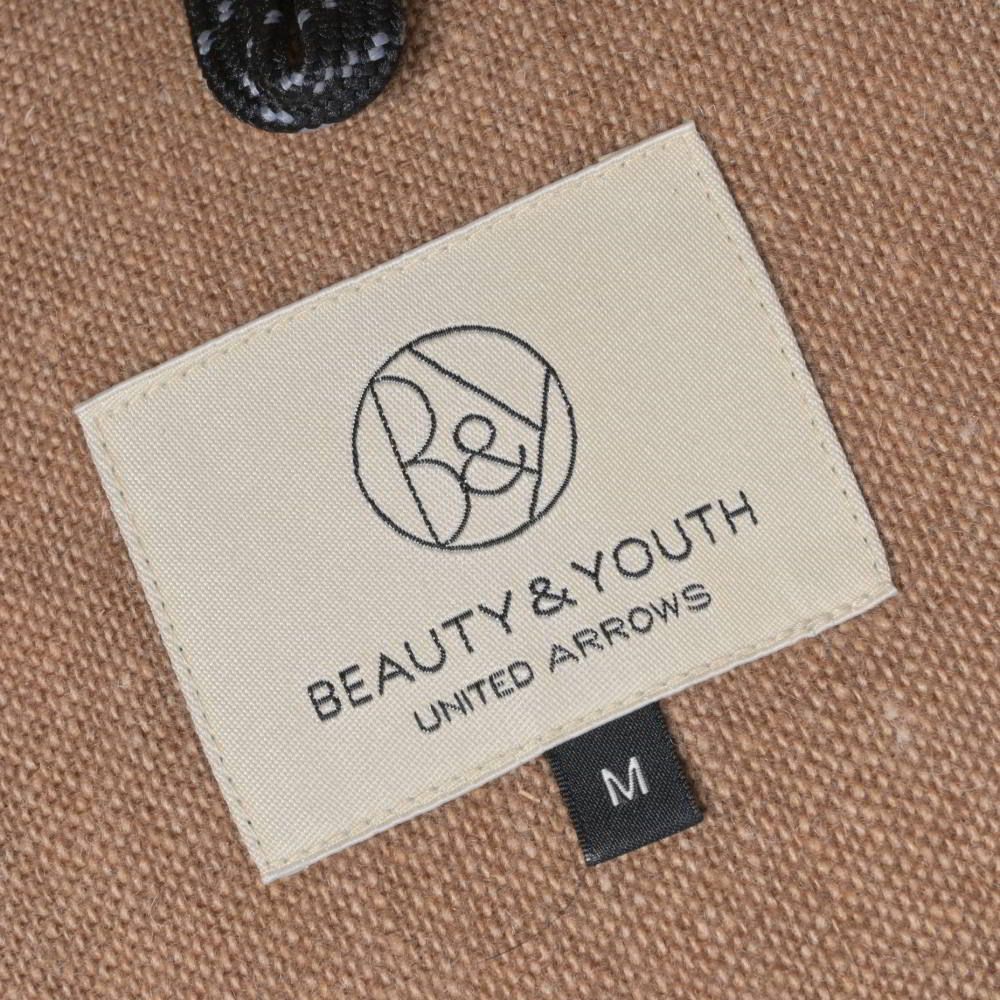 BEAUTY&YOUTH ウール混 フード ダウン ジャケット - メルカリ