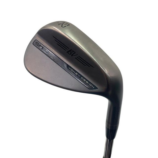 【中古】 タイトリスト VOKEY SPIN MILLED SM10 ニッケル 52°/12°F ウェッジ WG 純正特注シャフト (フレックスS) メンズ 男性用 右利き 右用 Cランク ゴルフクラブ