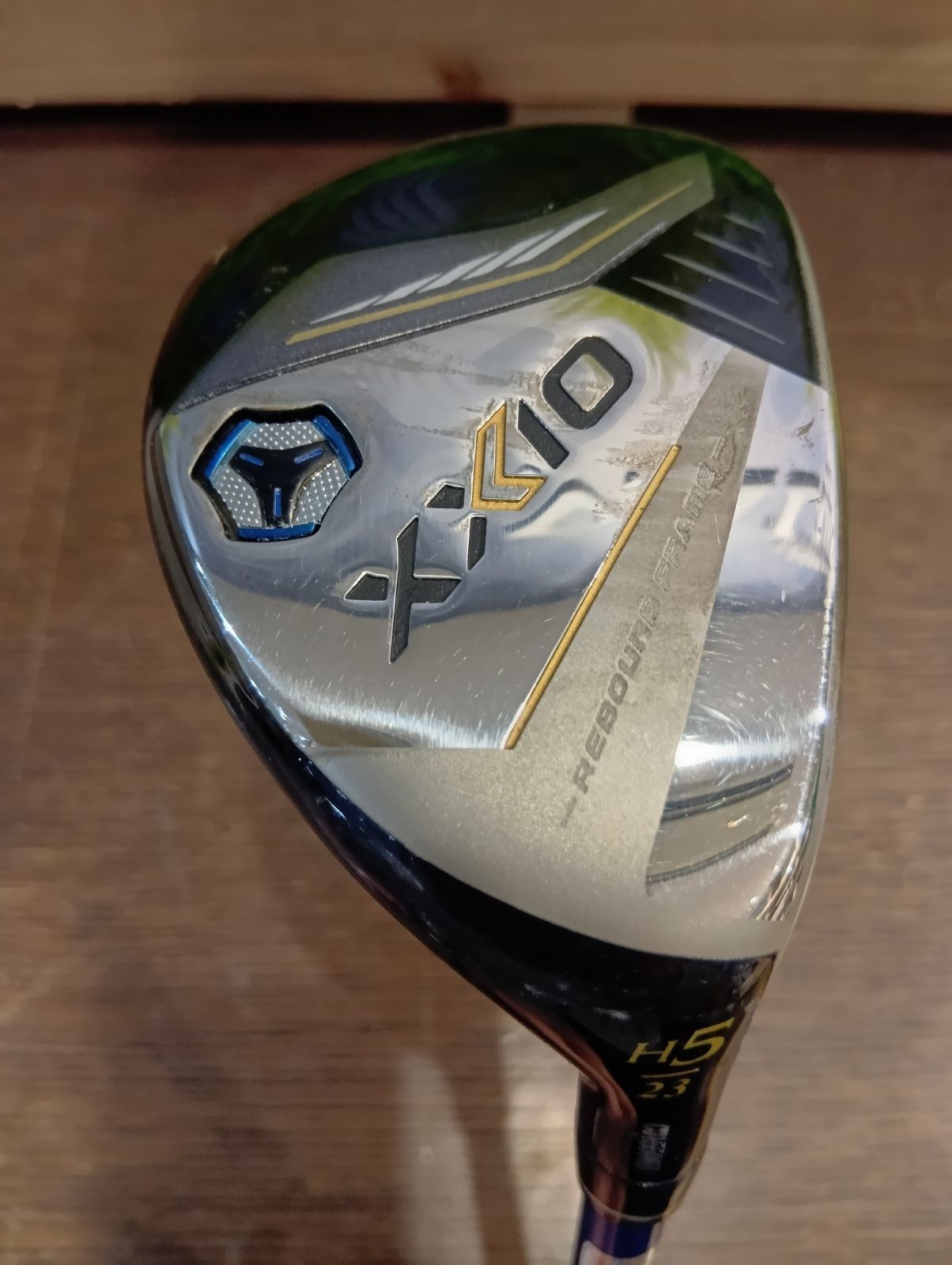 Ut【店頭試打済み品】【中古品】【現品限り】XXIO13 #5(23°)／SR ゼクシオ 13 ハイブリッド ネイビー メンズ 右用 ゼクシオ MP1300 カーボンシャフト DUNLOP ダンロップ ゴルフ クラブ 2024年モデル 日本正規品(大崎店)