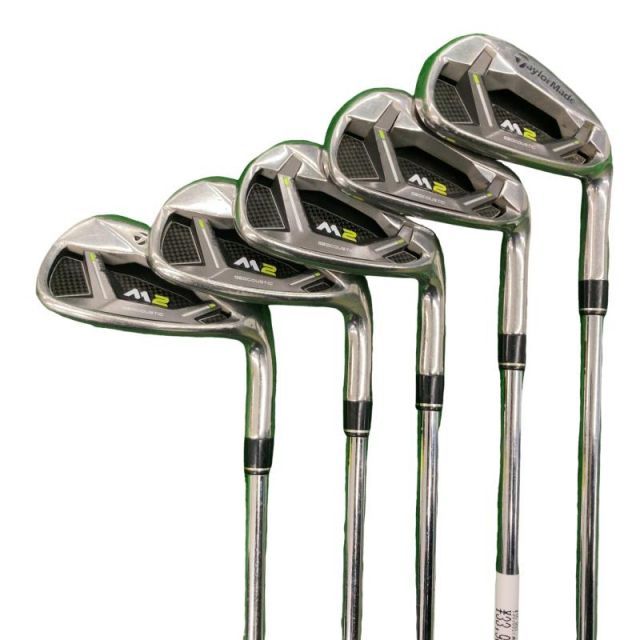 【中古】 テーラーメイド M2(2017) 6S USA アイアンセット IR RE-AX 88 HL STEEL (フレックスR) メンズ 男性用 右利き 右用 Cランク ゴルフクラブ