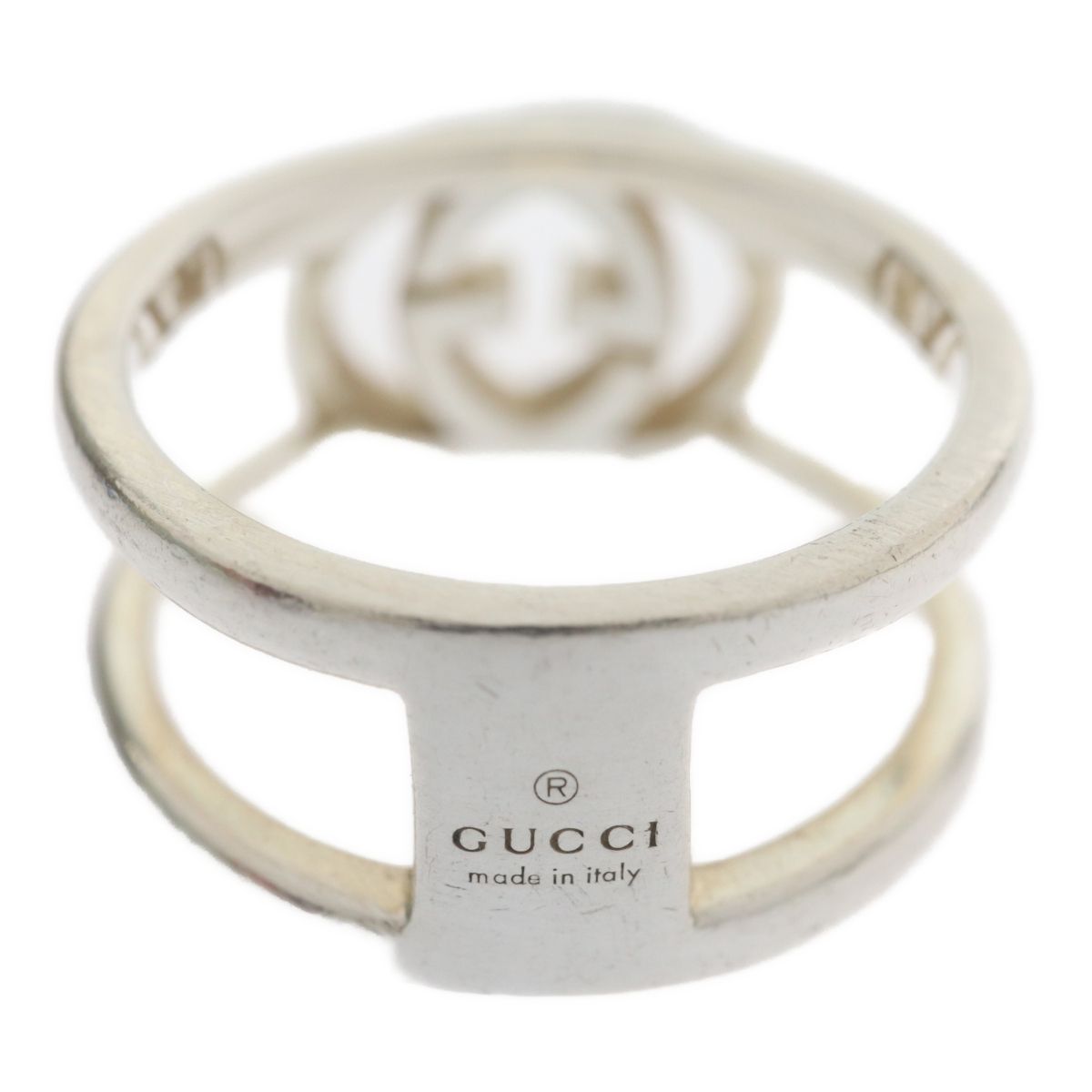 GUCCI グッチ Ag925 SILVER シルバー ダブルG インターロッキングG 