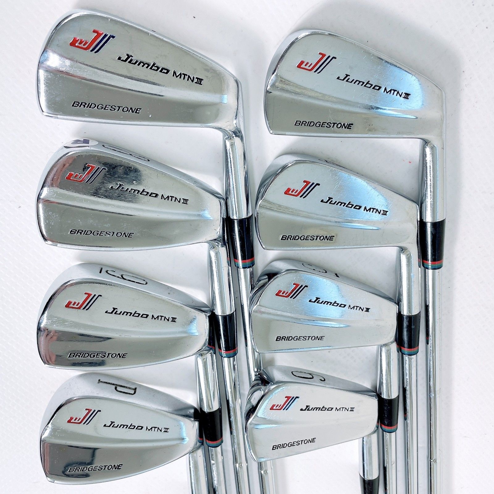 【中古】ブリヂストン Jumbo MTNⅢ 3-9I/PW 8本セット アイアン セット (FM 5.5)【R】
