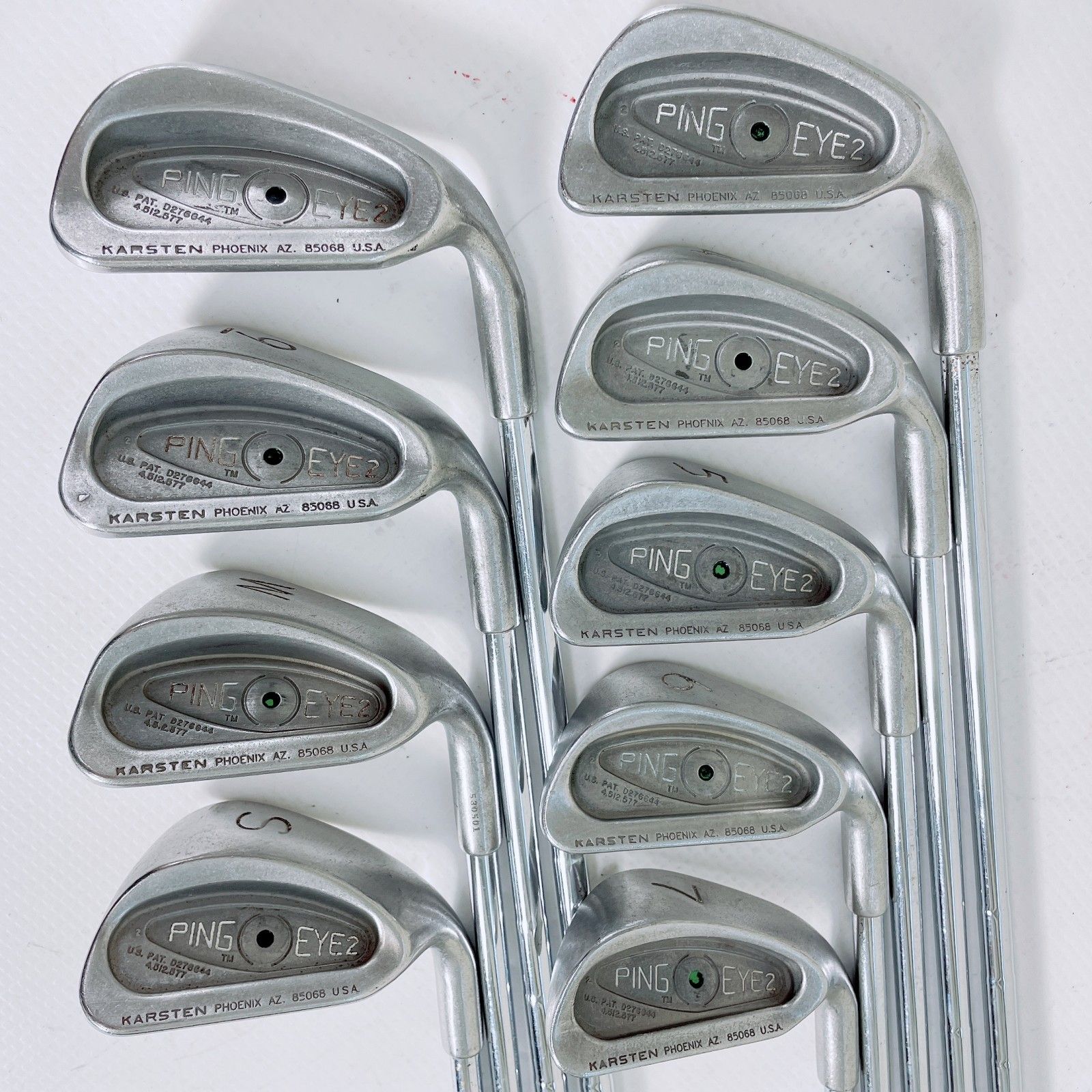 【中古】ピン EYE2 3-9I/W/SW 9本セット アイアン セット (ZZ-LITE)【R】