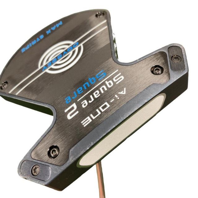 【中古】 オデッセイ Ai-ONE SQUARE 2 SQUARE MAX STRIPE 34インチ パター PT STROKE LAB 90 スチール (フレックスその他) メンズ 男性用 右利き 右用 Cランク ゴルフクラブ