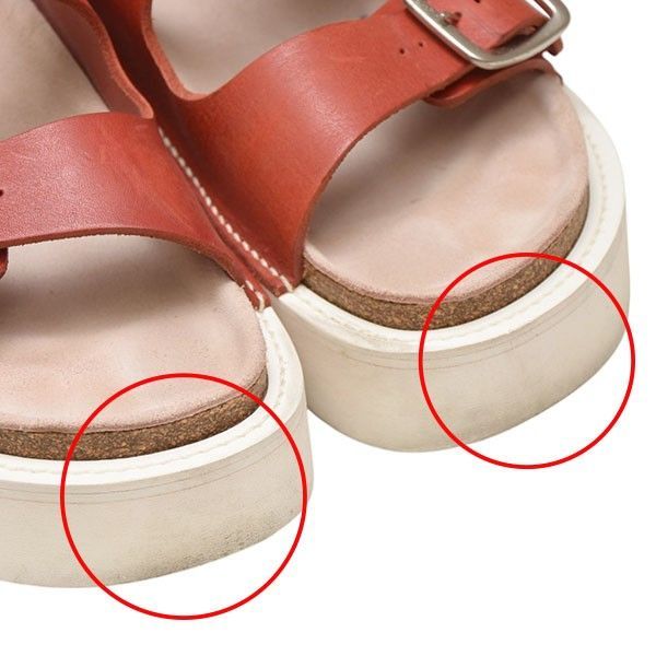 【れれれ】エンダースキーマ Hender Scheme /レザーサンダル Hender Scheme エンダースキーマ ERIC レザーサンダル 353314003