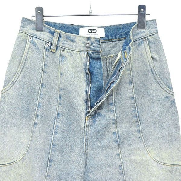 GOAT ESSENCE ゴートエッセンス TUCK WIDE DENIM PANTS タックワイド