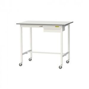 【新品・5営業日で発送】COMOLIFE コモライフ 山金工業(YamaTec) SUPHC-1275U-WW ワークテーブル 150シリーズ 移動(H1035mm)(キャビネット付き) (2291704)